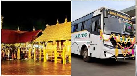 Special buses operated from November 15 for Tamil Nadu devotees to attendMandala Puja at Sabarimala