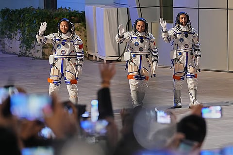 Moon Mission 2025 China Shenzhou 21 Mission Sent Three Astronauts 4 Mice to Tiangong Space Station for Experiments