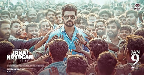 Actor Cum Politician Vijay Movie Jana Nayagan New Poster Release Date Update in Tamil