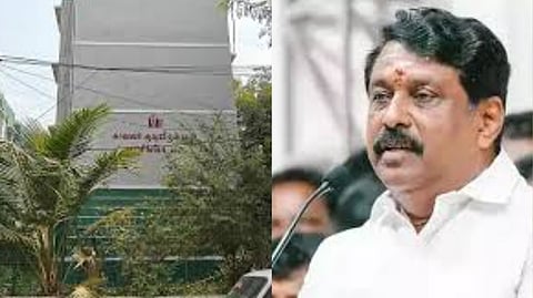 Tamil Nadu BJP president Nainar Nagendran, criticised that the hands of police are tied with black and red rope