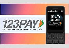 Indian Overseas Bank introduce facility of UPI transactions through a button 2G phone on UPI 123PAY Service