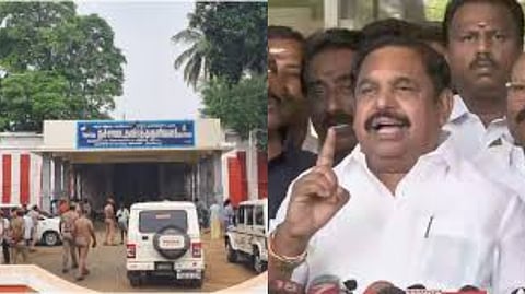 ADMK Leader Edappadi Palaniswami Criticized DMK Government on Rajapalayam Temple Guards Murder Hacked To Death in Virudhunagar