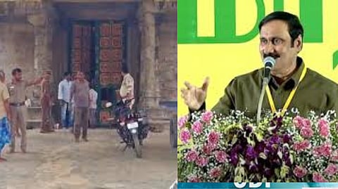 PMK Leader Anbumani Ramadoss Slams DMK Government on Rajapalayam Temple Guards Murder in Virudhunagar