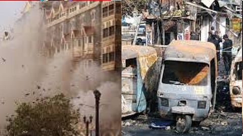 10 year rule of UPA at Central Government terrorist attacks occurred in various places in Mumbai Delhi