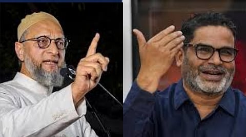  PK and Owaisi are responsible for the Mahagathbandhan alliance's crushing defeat in the Bihar elections
