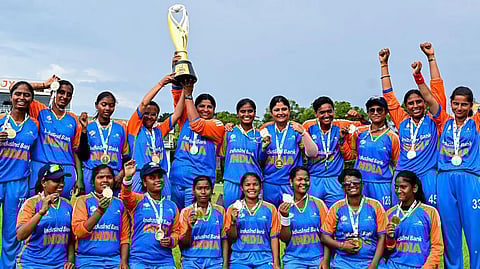 Indian team has created history by winning Blind Women's T20 World Cup cricket series 2025