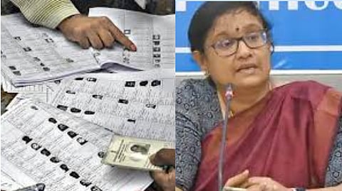 Tamil Nadu CEO Archana Patnaik said, people can apply to add their names in voter list from December 9th