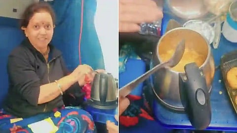 Indian Railways New Rules 5 years in prison with thousand rupees Cooking while traveling on train Electric Kettle