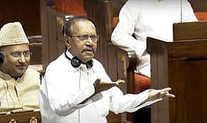 ”How did only the DMK get permission to hold a public meeting in Tiruvannamalai?" AIADMK MP Thambidurai asked in the Rajya Sabha