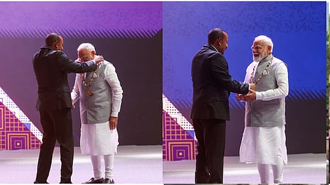Prime Minister Modi said that he is very proud to be awarded Ethiopia's highest award