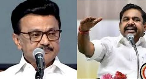 ”Are you ready to come face to face with me?" Opposition Leader Edappadi Palaniswami challenged Chief Minister MK Stalin