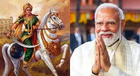 Prime Minister Narendra Modi praised Velunachiyar as one of India's bravest freedom fighter