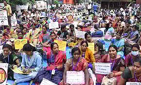 Secondary school teachers have resumed their strike after failing to reach an agreement with the Minister of Education regarding equal pay for equal work.