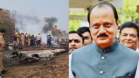 Maharashtra Deputy Chief Minister Ajit Pawar, died when a small plane carrying him crashed