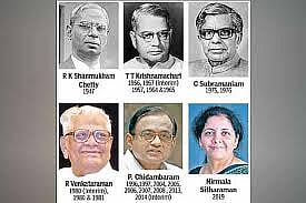 contribution made by Tamils, from Shanmugam Chettiar to Nirmala Sitharaman, in presenting the Union Budget