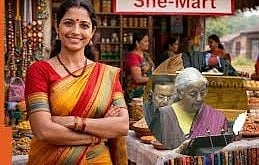 in Union Budget 2026 - 27, shops will be set up for women's self-help groups under the name SHE MARTs Shop and Women Hostel