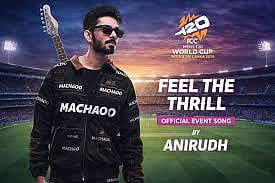 ICC Men’s T20 World Cup 2026 Official Song Released Today Of Feel The Thrill ft. By Anirudh Ravichander Cricket News in Tamil