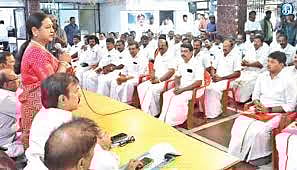 DMDK  District Secretaries' meeting taking important decision about alliance in TN assembly elections  