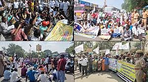 Police lock disabled people in bus for 14 hours for protest against DMK Government in Chennai Commissioner Office