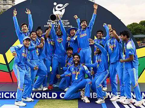 India beats England in Under-19 Cricket World Cup final 2026 India wins sixth U19 World Cup with 100-run victory over England