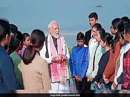 Prime Minister Modi has advised students to never allow technology to enslave them