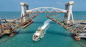 Work begins on dismantling the old Pamban railway bridge - locals are sad!