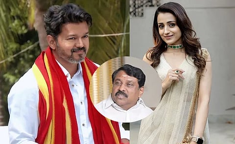 Actress Trisha Krishnan Statement on BJP Leader Nainar Nagendran Remarks about TVK Vijay Latest News in Tamil