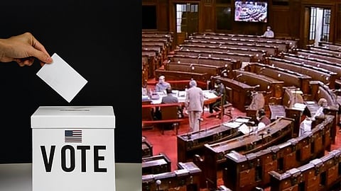 Election dates announced election commission for 6 vacant Rajya Sabha seats in Tamil Nadu