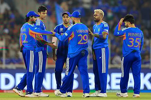 India won the T20 World Cup league match against the Netherlands by 17 runs: