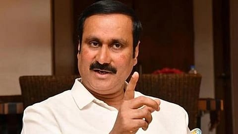 PMK Leader Anbumani Ramadoss criticized DMK Minister KN Nehru ED Letter Case Of Rs. 888 crore fraud