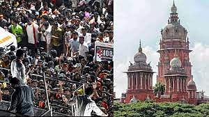 Madras High Court issued an order requiring TN govt, to respond petition filed by TVK,  regulating road shows
