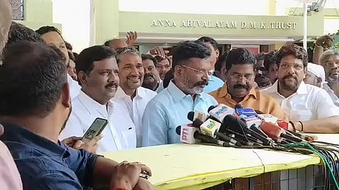 Thirumavalavan said that he has requested that seats be allocated according to strength in  DMK alliance