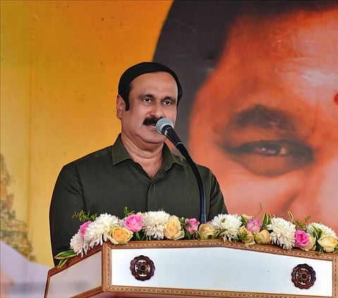 Anbumani slammed 'scrapbook scam' as proof that DMK government continues to embrace scientific corruption