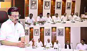 DMK facing 2026 assembly election, alliance of 21 parties, confront ADMK alliance, TVk, Naam Tamilar 