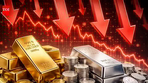 Gold and silver prices are experiencing a continuous decline: What is the market situation today?
