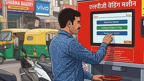 LPG ATM introduced in North India, to get a cooking gas cylinder in three minutes