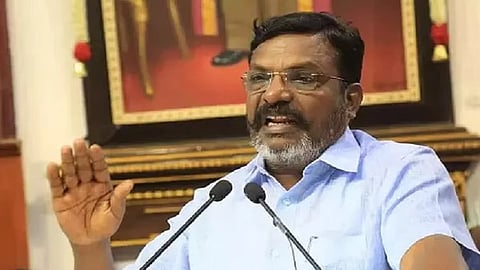 DMK VCK Alliance Seat Sharing 2026 : Seat sharing with DMK prolonged tug of war for VKC: Thirumavalavan releases video