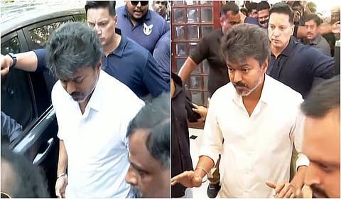 Tvk Perambur campaign rejected: Vijay complains in person to the election officer at the Secretariat