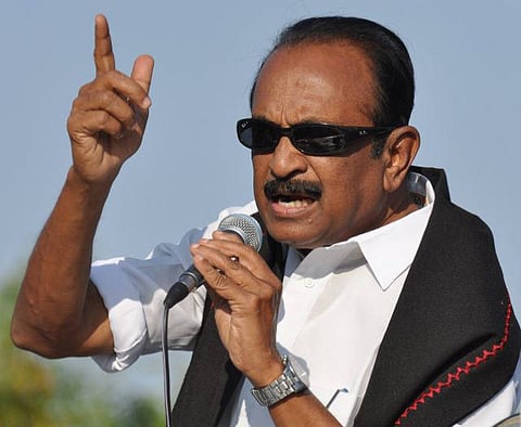 MDMK to contest in all 4 constituencies under Udhayasuriyan DMK symbol; MDMK Chief Vaiko announce