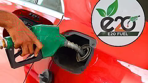 Sale of 'E 20 petrol' implemented nationwide from Today onwards India mandates E20 petrol with minimum RON 95