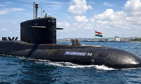 3rd nuclear submarine INS Aridaman inducted into Indian Navy

