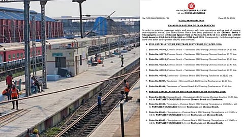 Train Cancellations? Yet Again? Changes to Electric Train Services Until April 8!