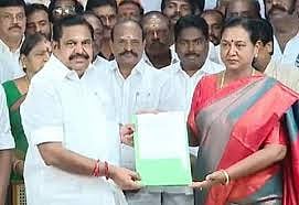 Premalatha accused Edappadi Palaniswami, betraying her trust by promising to give Rajya Sabha seat