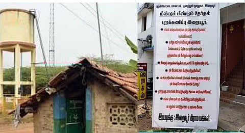 villagers of Iraiyur, who are involved in Vengaivayal taken a drastic decision to boycott assembly elections