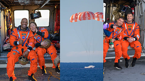 Artemis team returns to Earth, achieves feat of reaching the other side of the moon
