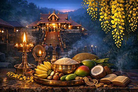 Vishukani festival; special darshan arrangements at Sabarimala.