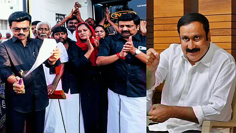 "Will M.K. Stalin, who opposes women's political empowerment, apologize?" asks Anbumani in an X post.