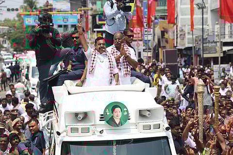 Edappadi Palaniswami said upcoming assembly elections between the family that exploits Tamil Nadu and the people