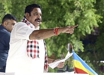 Edappadi Palaniswami, campaigning in Gopichettipalayam constituency, severely criticized Sengottaiyan