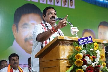 Edappadi Palaniswami, requested the people to vote for the ADMK alliance